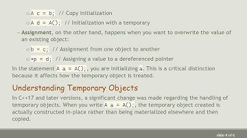 Understanding the Address of Temporary Objects in C+ + : Is a.ptr == &a Always True?
