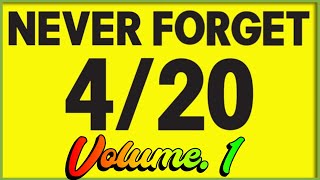 Never Forget 420 Vol 1 (Hosted by Horsemouth) Rare Vintage Weed Anthems for Reggae Fanatics
