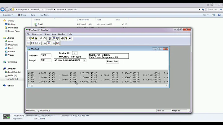 How to Connect Power Meter to Modscan and Intouch