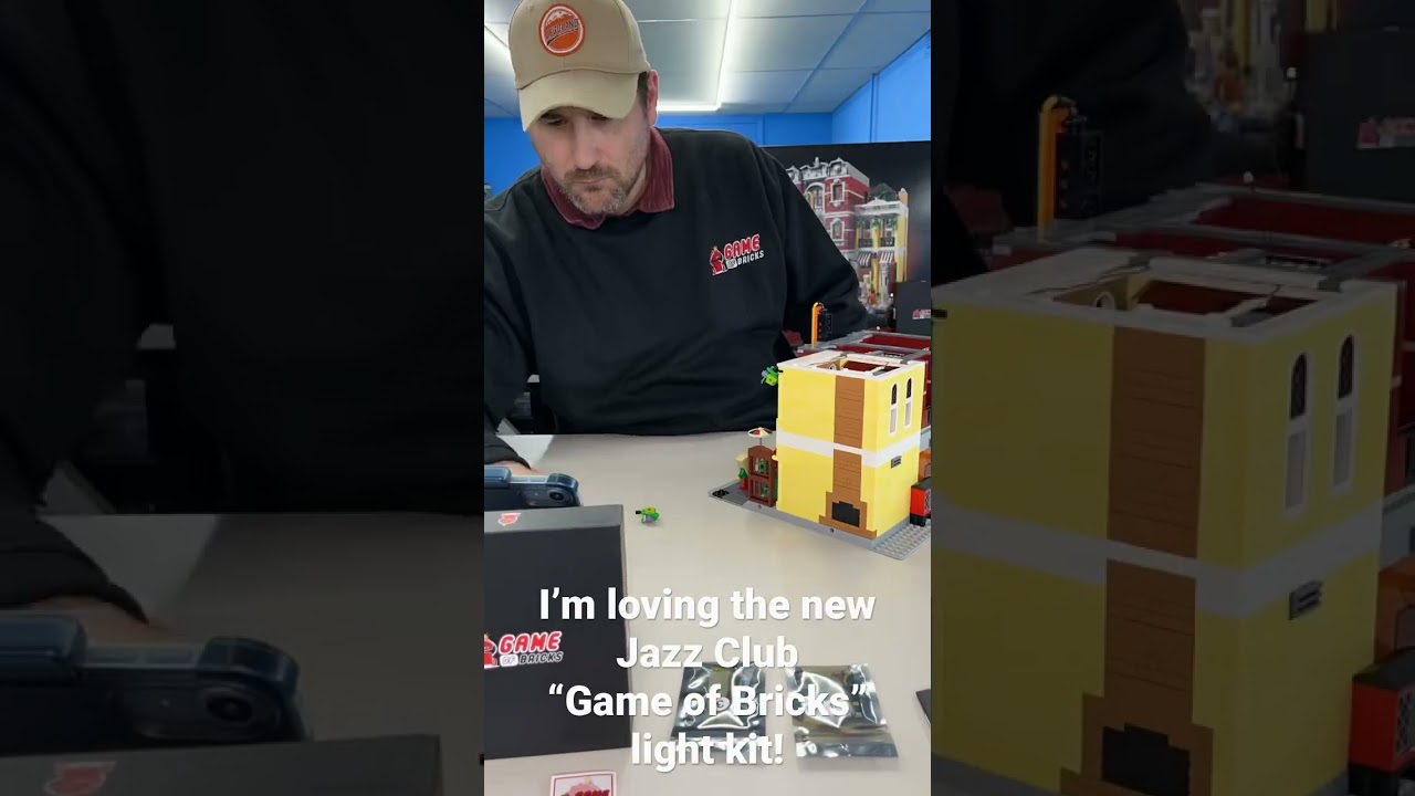 Game of Bricks Jazz Club light kit!