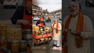 फुल्की वाला || Modi V/S Donald Trump ||Funny Ai parody #trending #war #funny #comedy #shorts