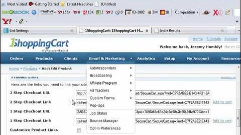 1 Shopping Cart Tutorial Add A Product