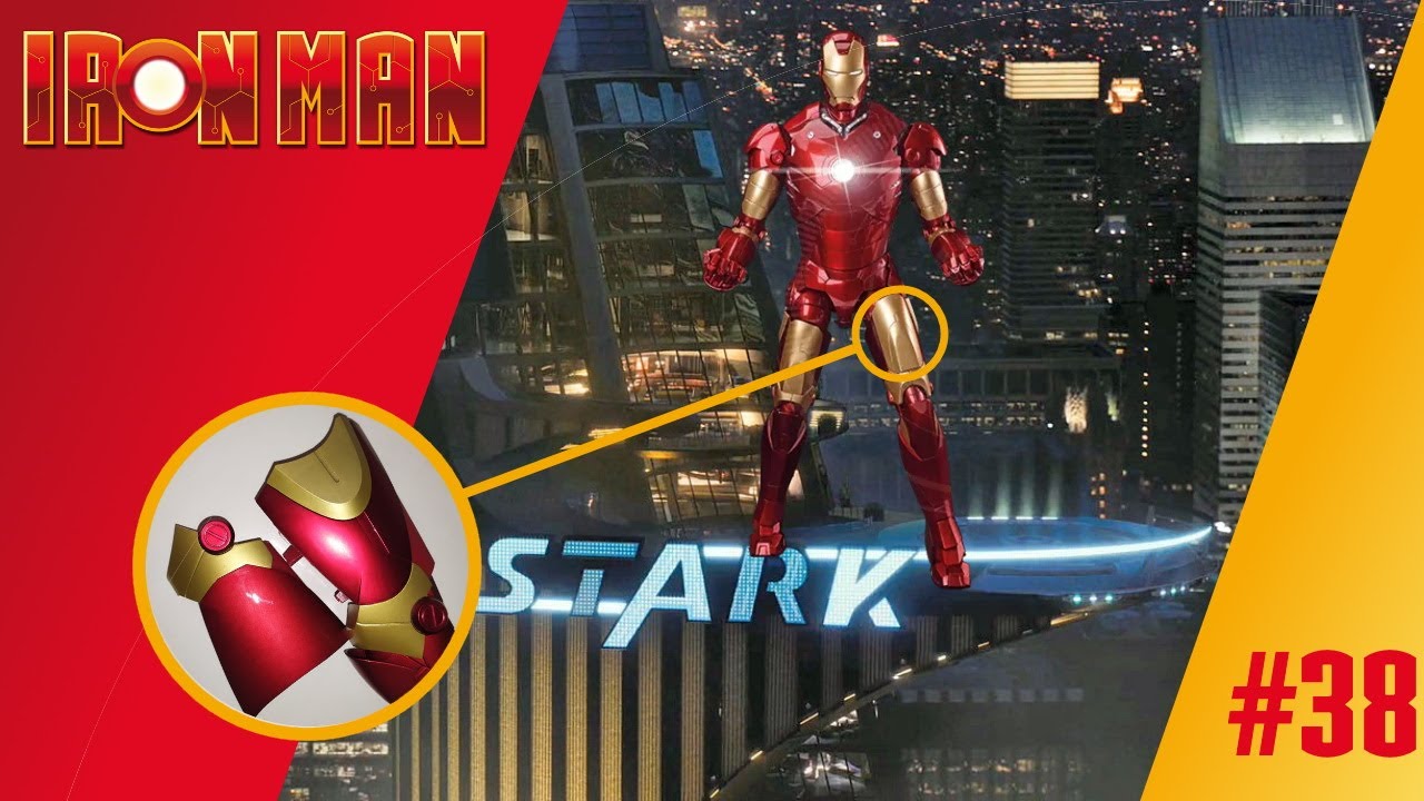 Figurine Iron Man Mark III Altaya - Pièce Cuisse Gauche N°38, échelle 1:3, Neuf, Pour Collectionneurs