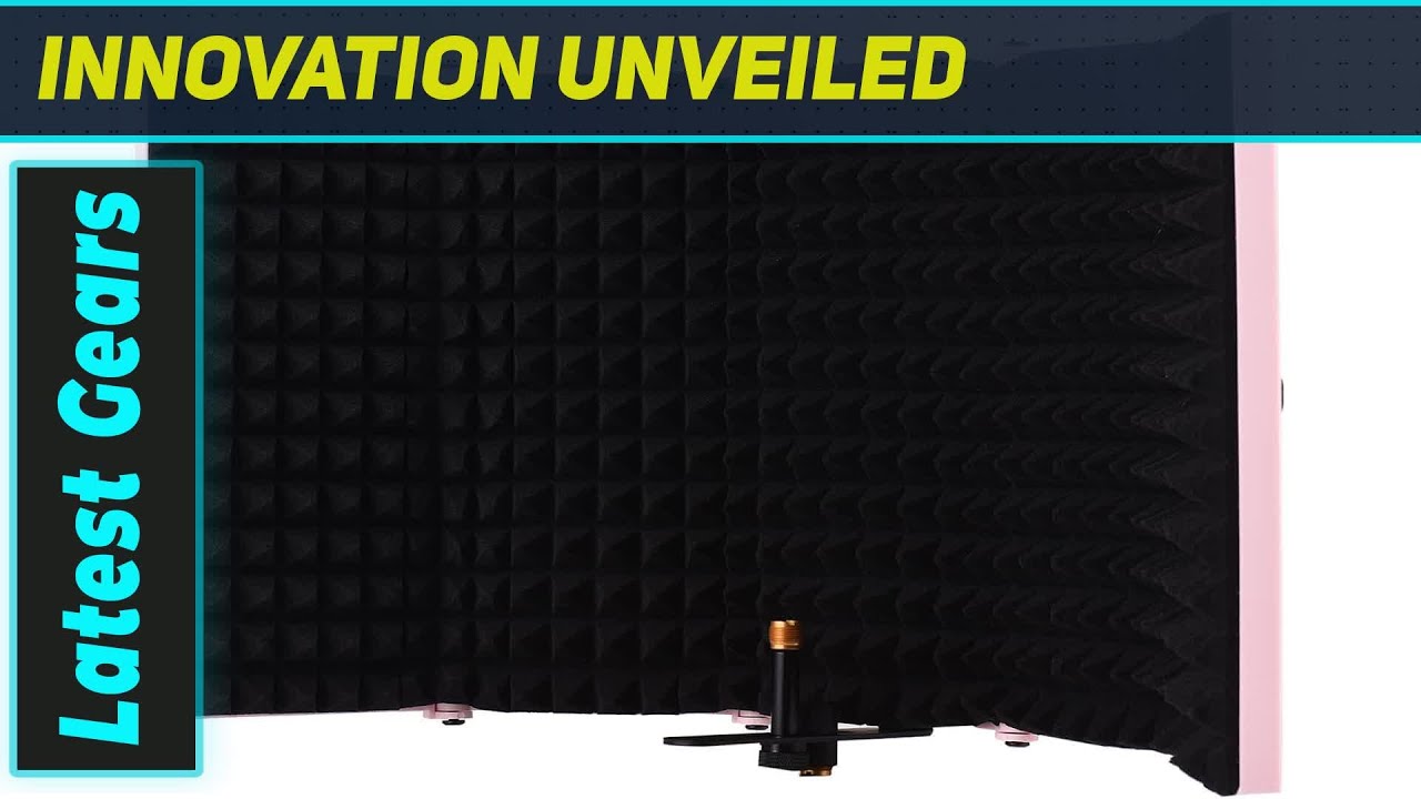 Лучший 5-дверный профессиональный студийный микрофонный изолирующий экран для кристально чистого ...