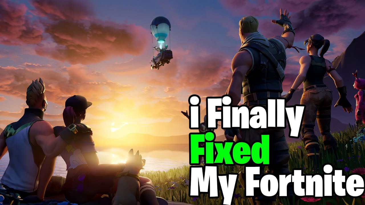 *How i Finally Fixed My Fortnite Performance* This Is How i Done It YouTube