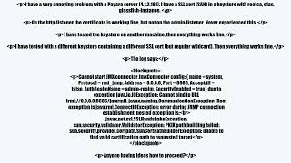Payara server SSL error on admin-interface only