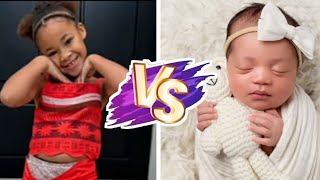 STUNNING to SHOCKING 😍 Gianna Clarke Prince VS Kirah Rush Then vs Now