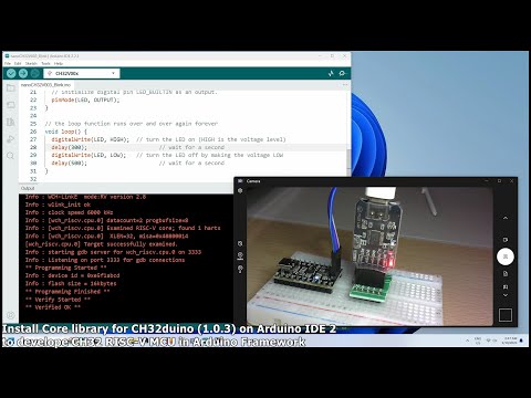 Install arduino_core_ch32 (1.0.3)