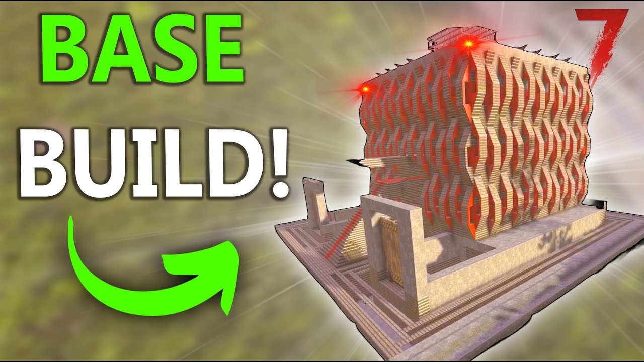 7 Days To Die: ЭПИЧЕСКИЕ БАЗОВЫЕ СТРОИТЕЛЬСТВА, ТУР ПО ПУБЛИЧНОМУ СЕРВЕРУ