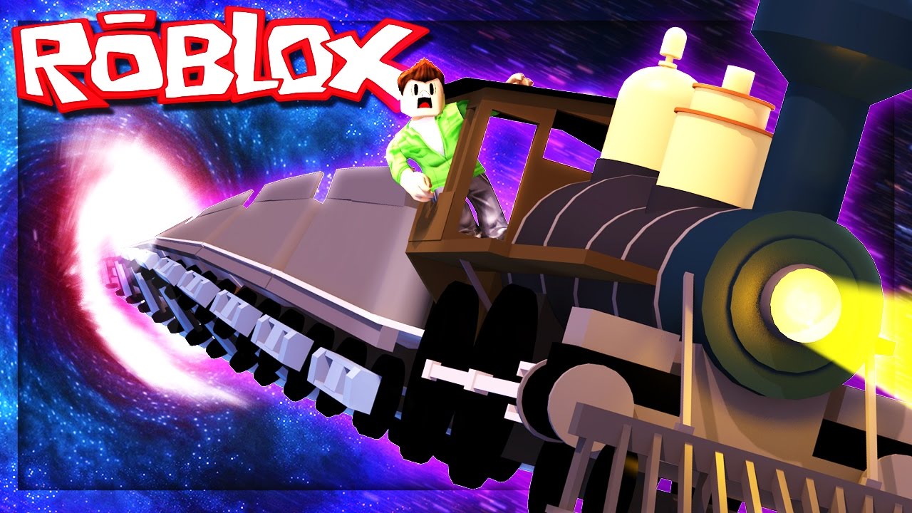 Survive A Train Ride Through A Black Hole Black Hole Train Crash - blach hole roblox