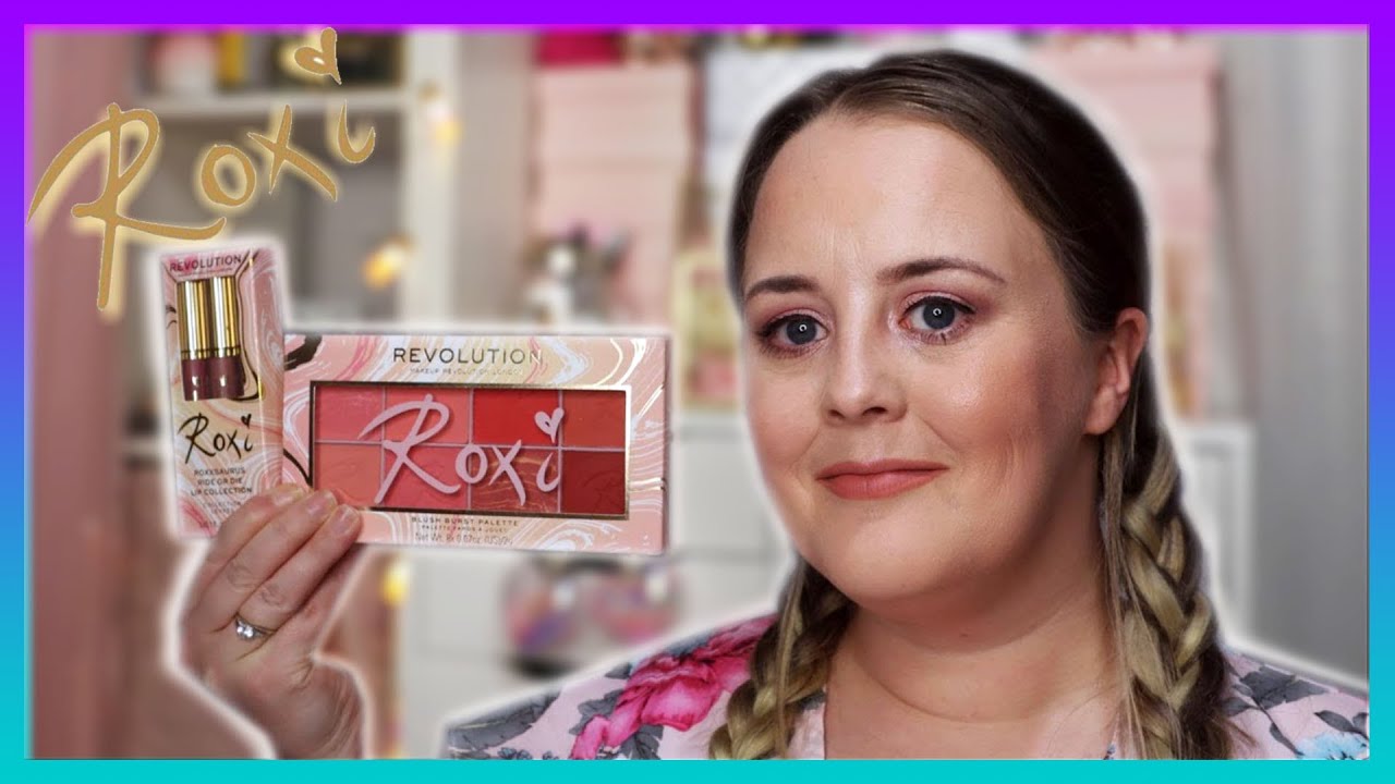 Makeup Revolution Beauty X Roxi Blush Burst Face Palette & Ride or Die