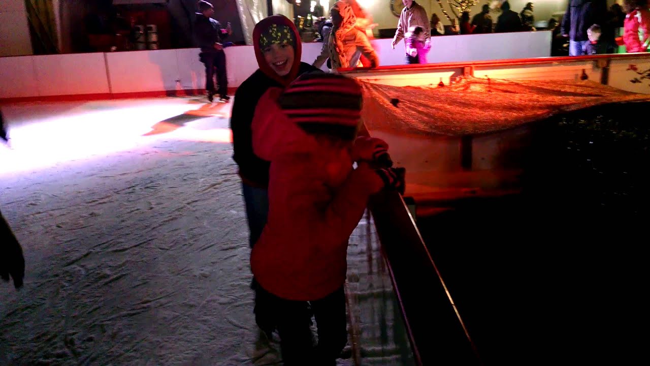 Ice skating Mason and Mackenzie style YouTube