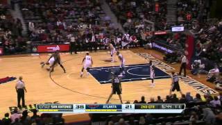 San Antonio Spurs Vs Atlanta Hawks 2014.1.24