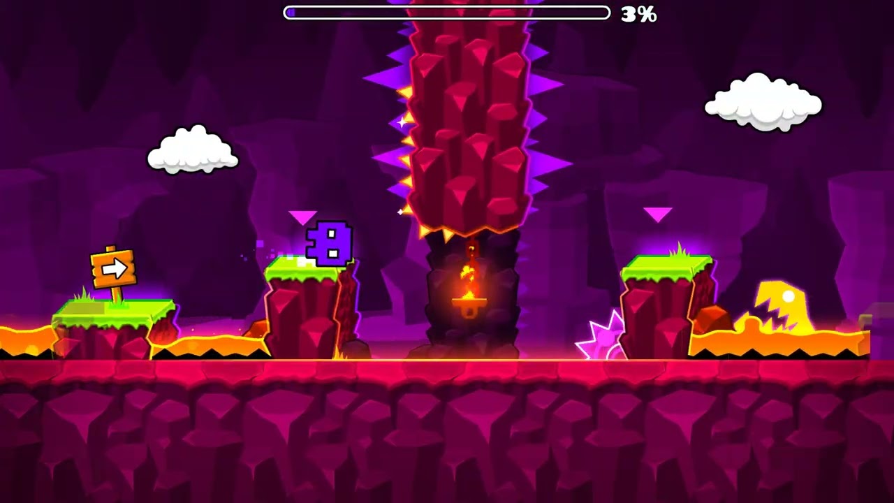 Geometry Dash КАКОЙ Я СУПЕР НУБ Я СНОВА НЕ ПРОШЁЛ ЕГО:(