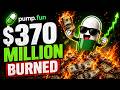 $PUMP JUST BURNED $370 MILLION!? + NEW PUMP.FUN CHARITY COINS?!