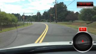 Driving near Chicopee, MA