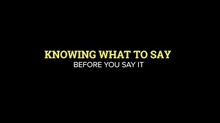 eROI ProTips: Knowing What to Say