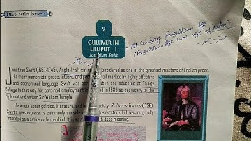 Gulliver in Lilliput - 1st | Class 9th Tulip Series English | JKBOSE |Part - 2