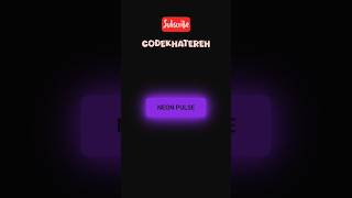 Glowing Neon Button Effect ✨🔥 | Pure CSS #coding #csstutorial #programming#htmlcss #cssanimation