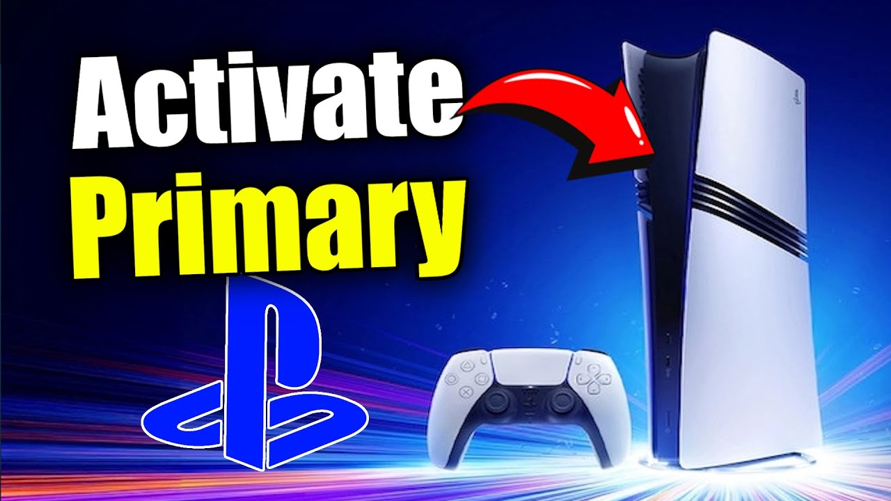 How to Activate PS5 Primary Console to Share Games & PlayStation Plus ...