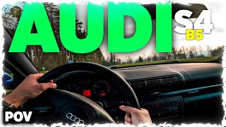 Audi S4 B5 POV Drive | by Azizdrives