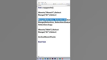 #5 VBA Sikho | Copy Paste Data to another sheet through code | #vba #trending  #shorts
