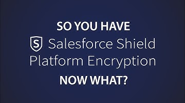 Have Salesforce Shield? Now What? Automate with Shield Security Cockpit by RevCult (Part I)