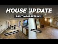 House Updates | Painting Fresh Plaster &amp; Prepping Floors | Louise Henry