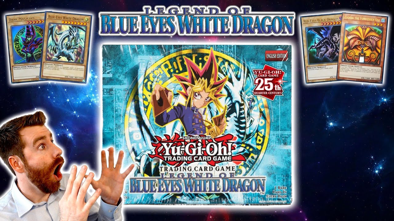 legend of blue eyes booster box english Amazon.com: Konami YuGiOh White Dragon Pack [Unlimited Edition] : Toys & Games just in time to celebrate the 25th anniversary of the card game 2002 YuGiOh's The Legend Of