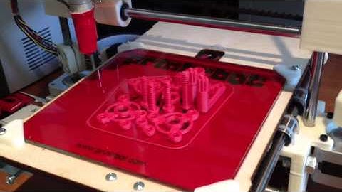 Planetary Gears On A Printrbot 3D Printer