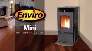 Enviro | Mini Pellet Stove - Top Hat Home Comfort Services