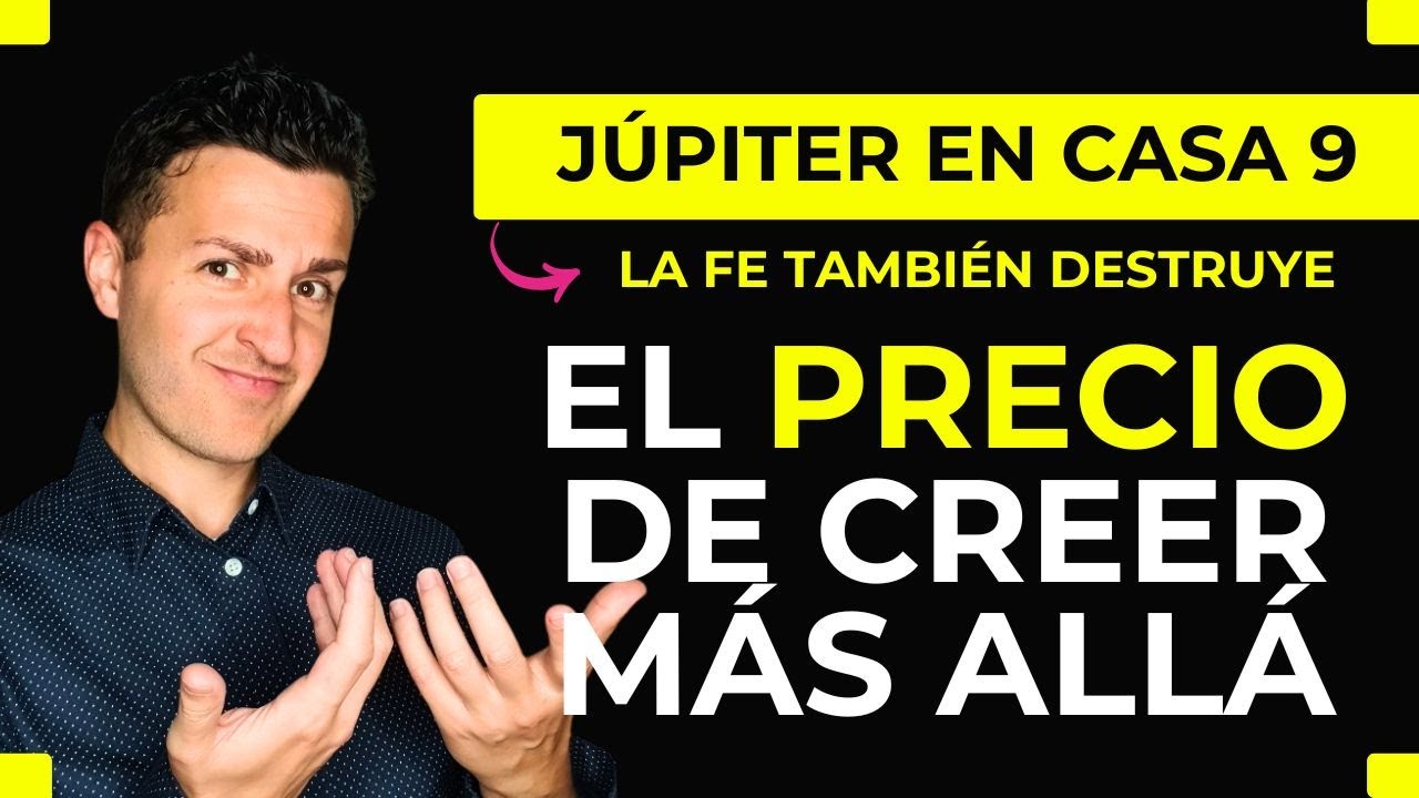 🌟 JÚPITER en CASA 9: La expansión que exige CREER - YouTube