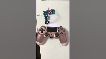 PS4 Controller Pad connected to ESP32 (PS4パッドをESP32に接続しました)