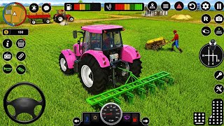 Modern Tractor Farming Driving Simulator 3D - New Tractor Games - Real Tractor 🚜 Android Gameplay 8 screenshot 2