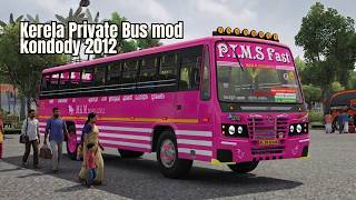 NEW KERALA PRIVATE BUS MOD RELEASED! 🔥 Kondody 2012 Mod + Livery Download | BUSSID v4 0+ screenshot 4