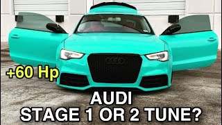 Audi HORSEPOWER (Stage 1/2 OR 3 Tune) Which should I choose, Which One Is Worth It?