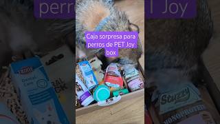 Caja sorpresa para perros de PET Joy box #perros #perrosfelices #mascotafeliz #mascotas