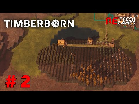 Видео: #2 Фермерско-лесоводческий островок - Timberborn