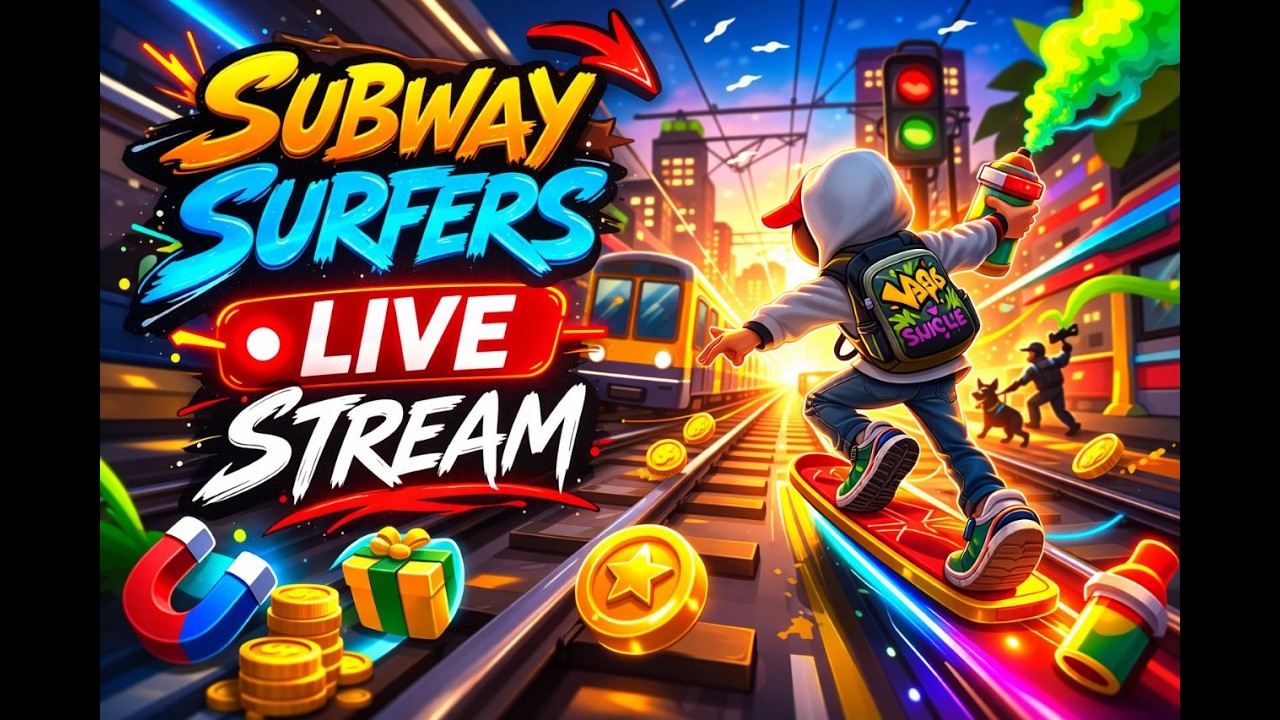 SUBWAY SURFERS WITH MUZENTISLIVE