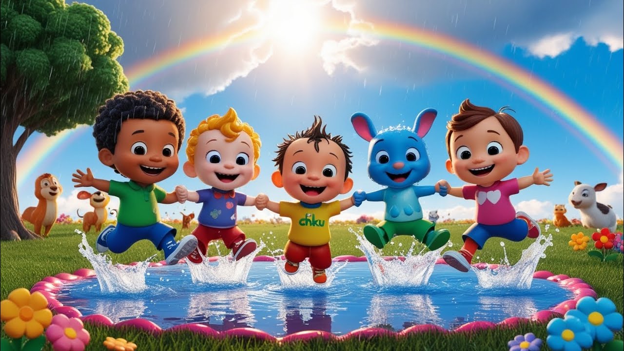 Rain Rain Go Away | Fun Kids Nursery Rhyme | Kiddozone | kiddo zone ...