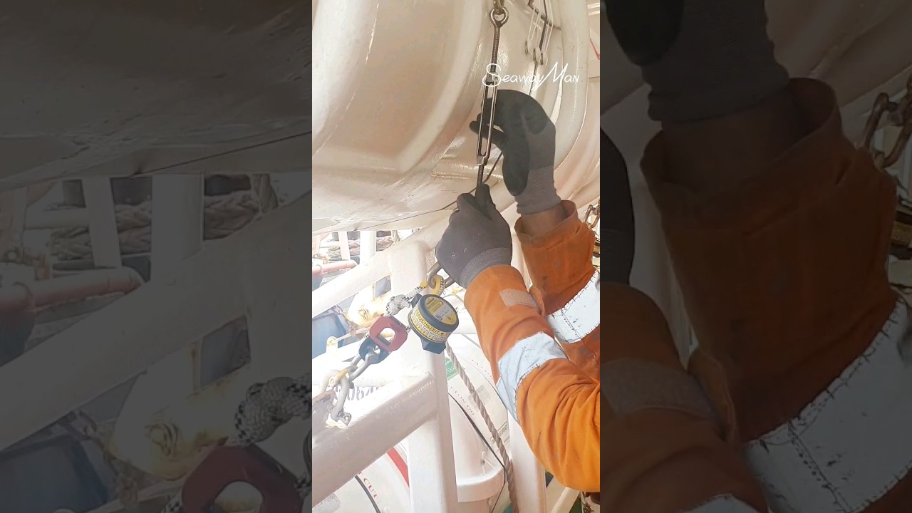 How to install or replace life rafts on ships