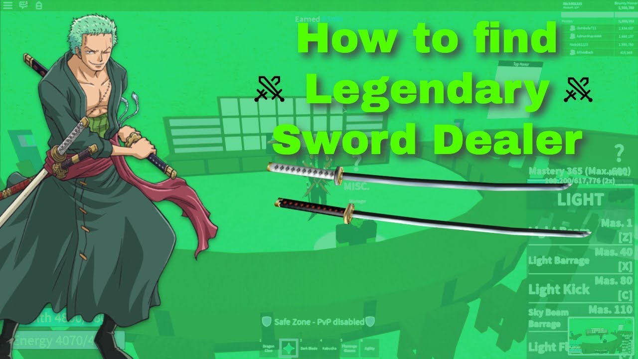 Legendary Sword Dealer, Blox Fruits Wiki