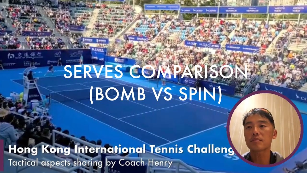Hong Kong International Tennis Challenge 2022 - Tactical Aspects sharing by Coach Henry (bomb/spin)