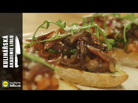 Bruschetta s rajčaty