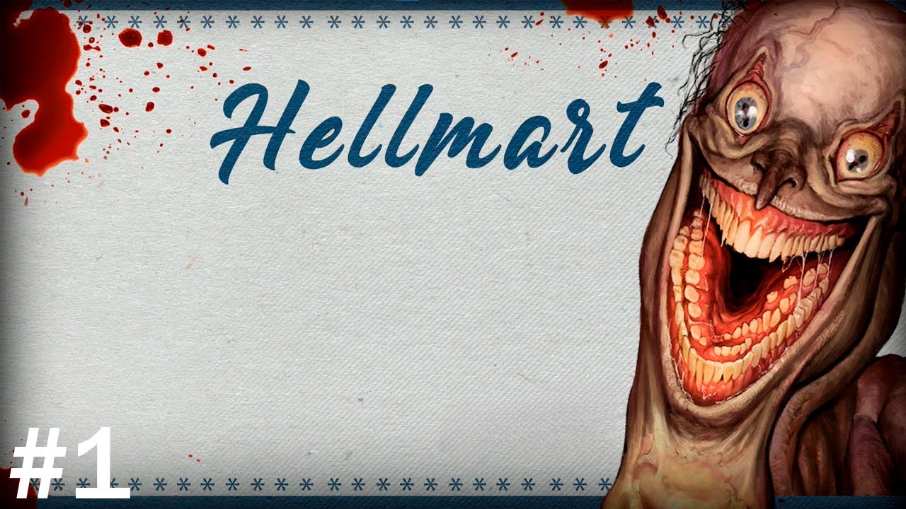 СИМУЛЯТОР СУПЕРМАРКЕТА СО СКРИМЕРАМИ HELLMART на русском языке #1