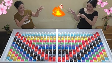 🌙 Gentle Gameplay | Soothing Color Ball Sorting 🌈