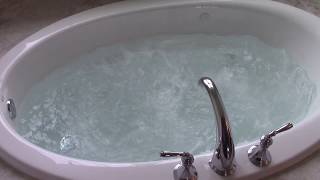 Kohler Whirlpool Tub Operation.