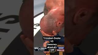 Carlos Trinidad-Snake def Jimmy Sweeney by 3rd RD #knockout. #bareknucklefighter #bkfc #fight