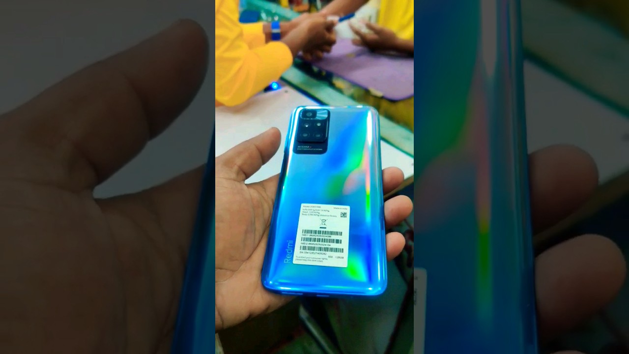 Redmi Mobile Unboxing, Redmi 10 Prime, Unboxing first look, 