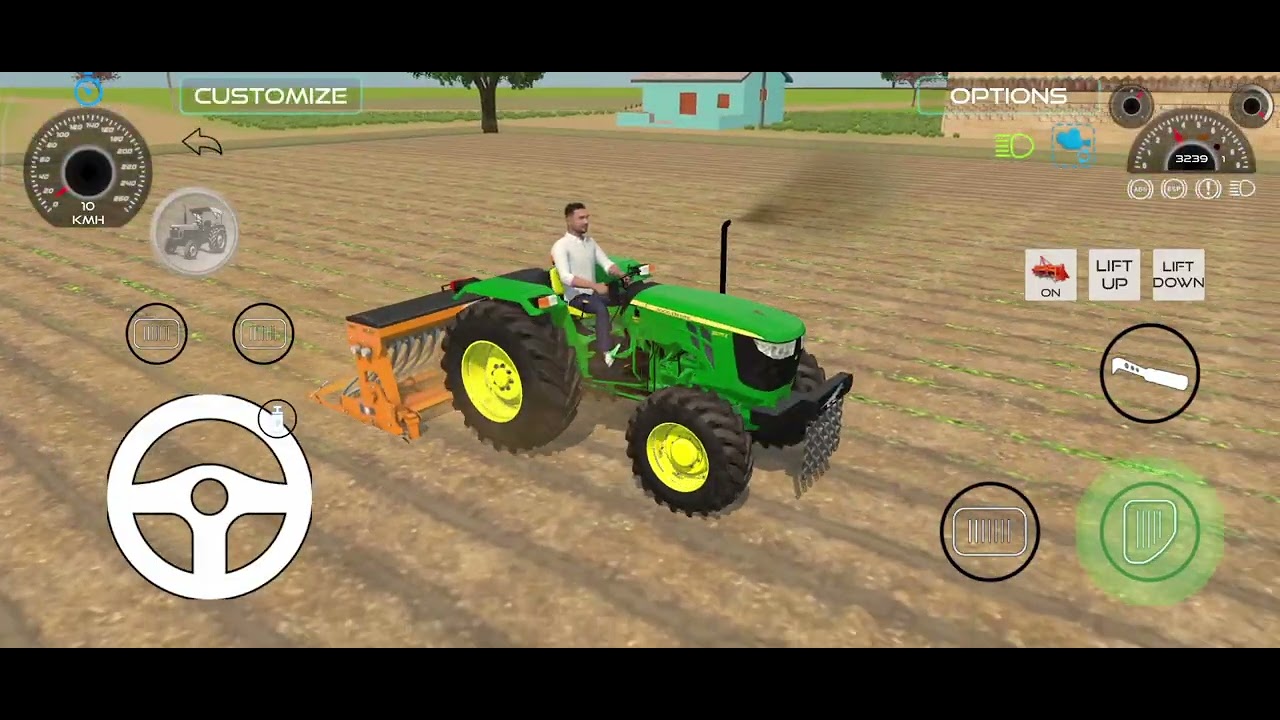 Indian Tractor Simulator Goes Wild! 🚜🔥 “3D Tractor Adventures You Can’t Miss! Indian Farming Edition